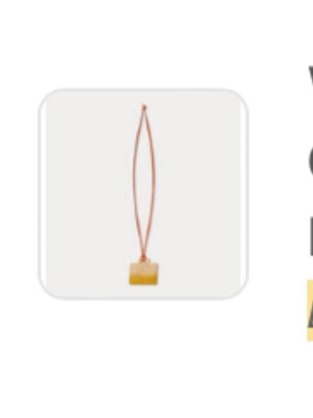 Bonpoint rafia cardholder necklace -womans — One Size
